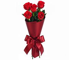 Букет 5 Красных роз Эдлесс Лав в Суровикино