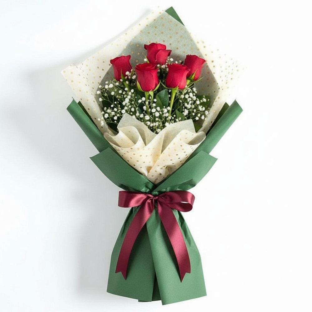 Букет цветов из: Розы в Суровикино