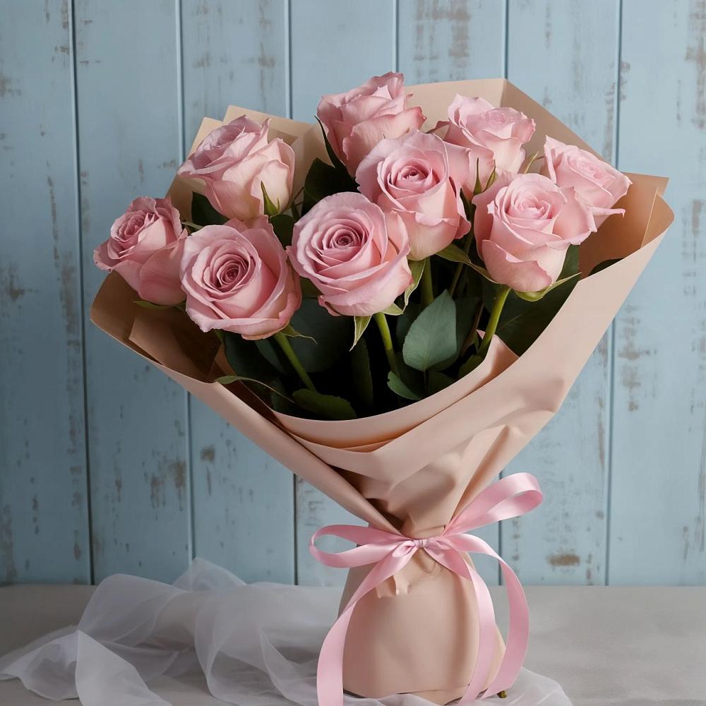 Букет цветов из: Розы в Суровикино