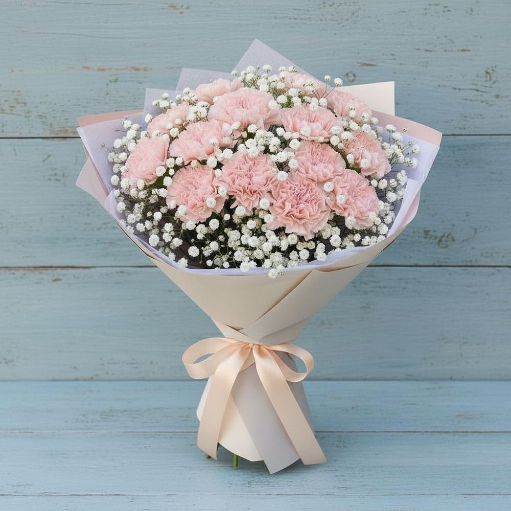 Букет цветов из: Гвоздики в Суровикино