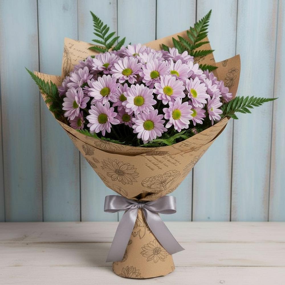 Букет цветов из: Хризантемы в Суровикино