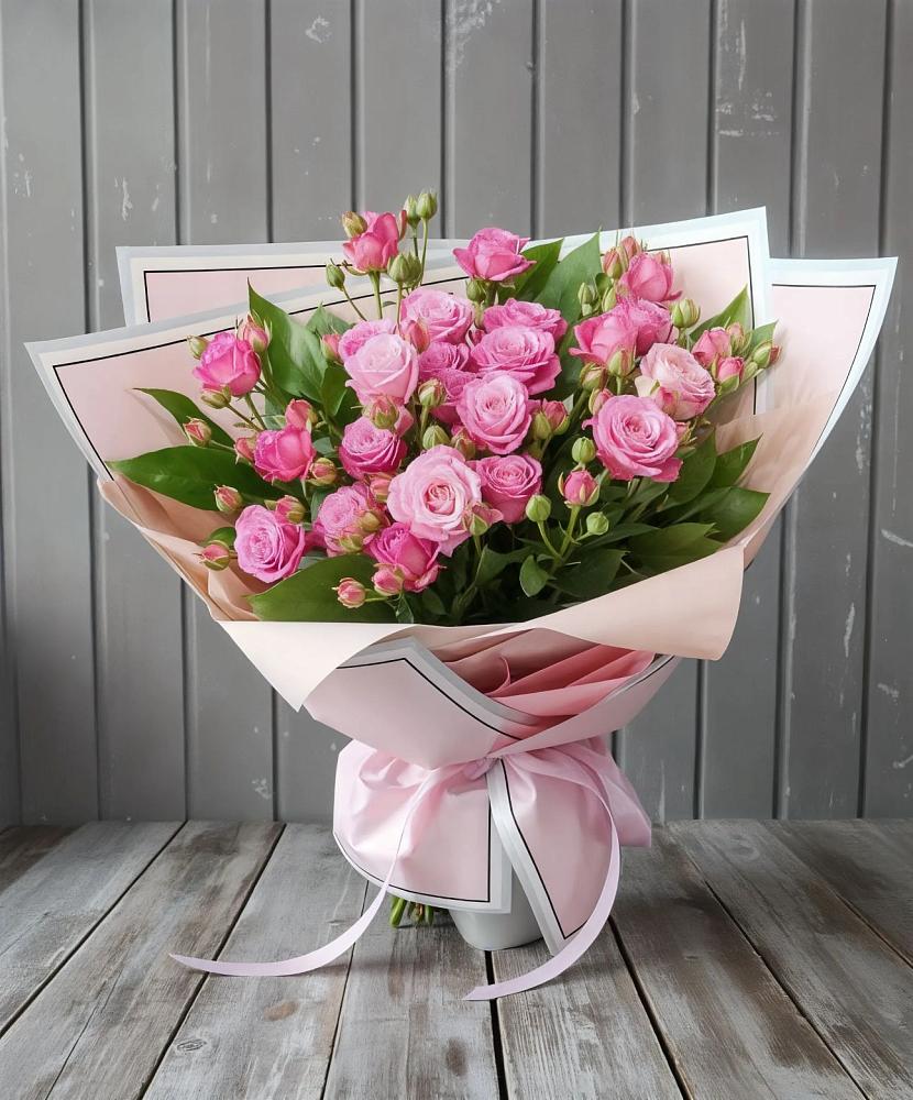 Букет Розовый кустик в Суровикино