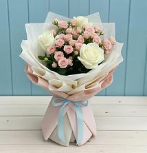 Букет цветов из:  Розы в Суровикино