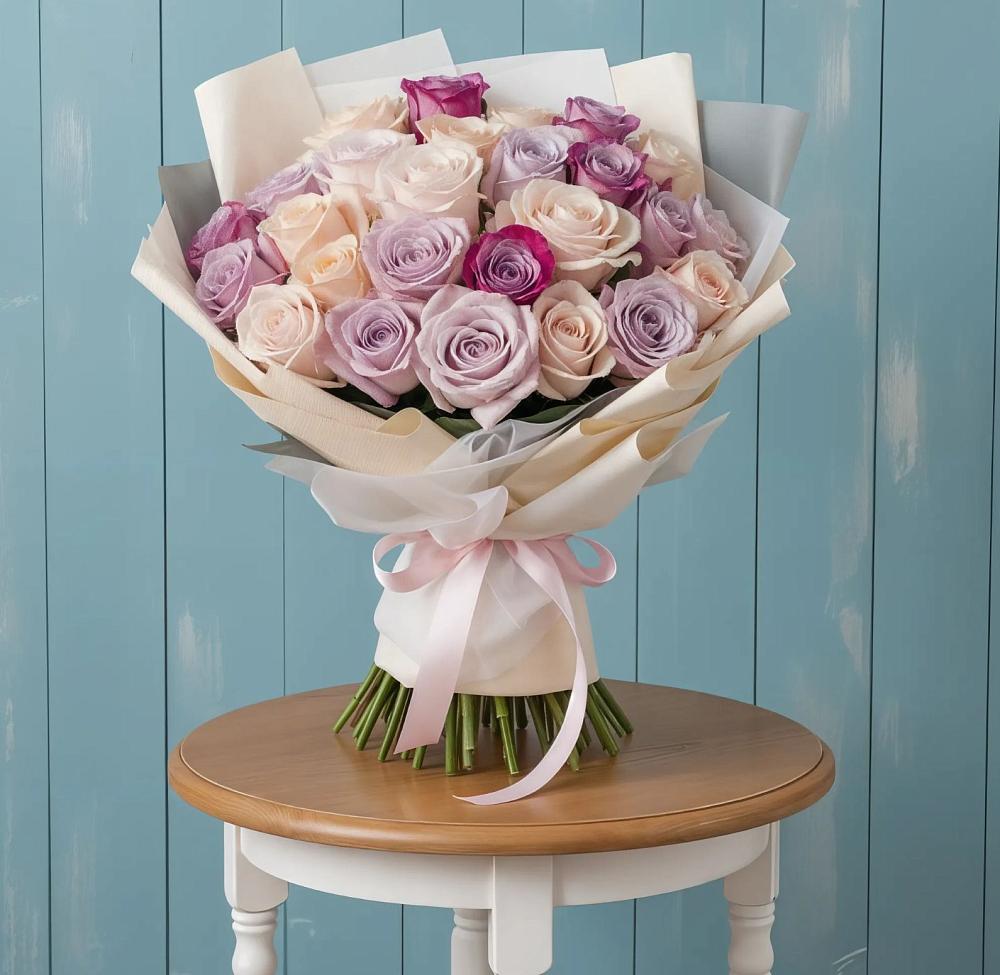 Букет цветов из: Розы в Суровикино