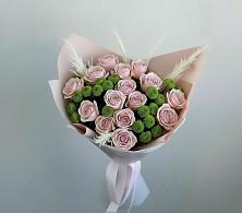 Букет цветов из:  Розы и Хризантемы #REPLACE_PRED# Суровикино