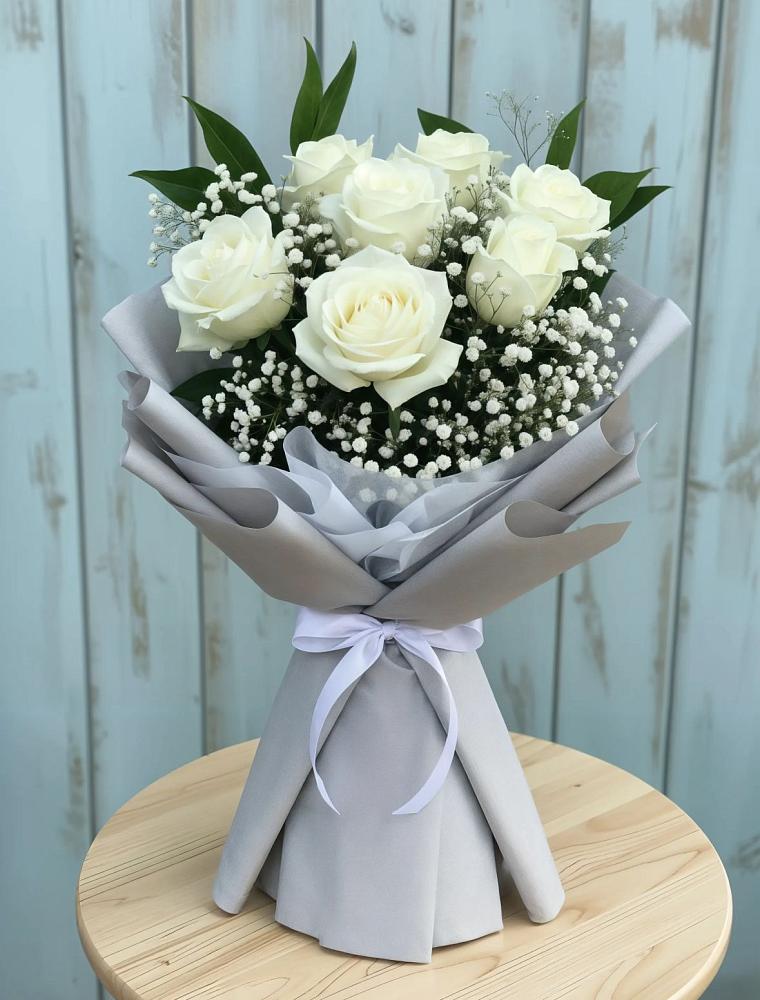 Букет цветов из: Розы в Суровикино