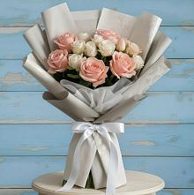 Букет цветов из:  Розы в Суровикино