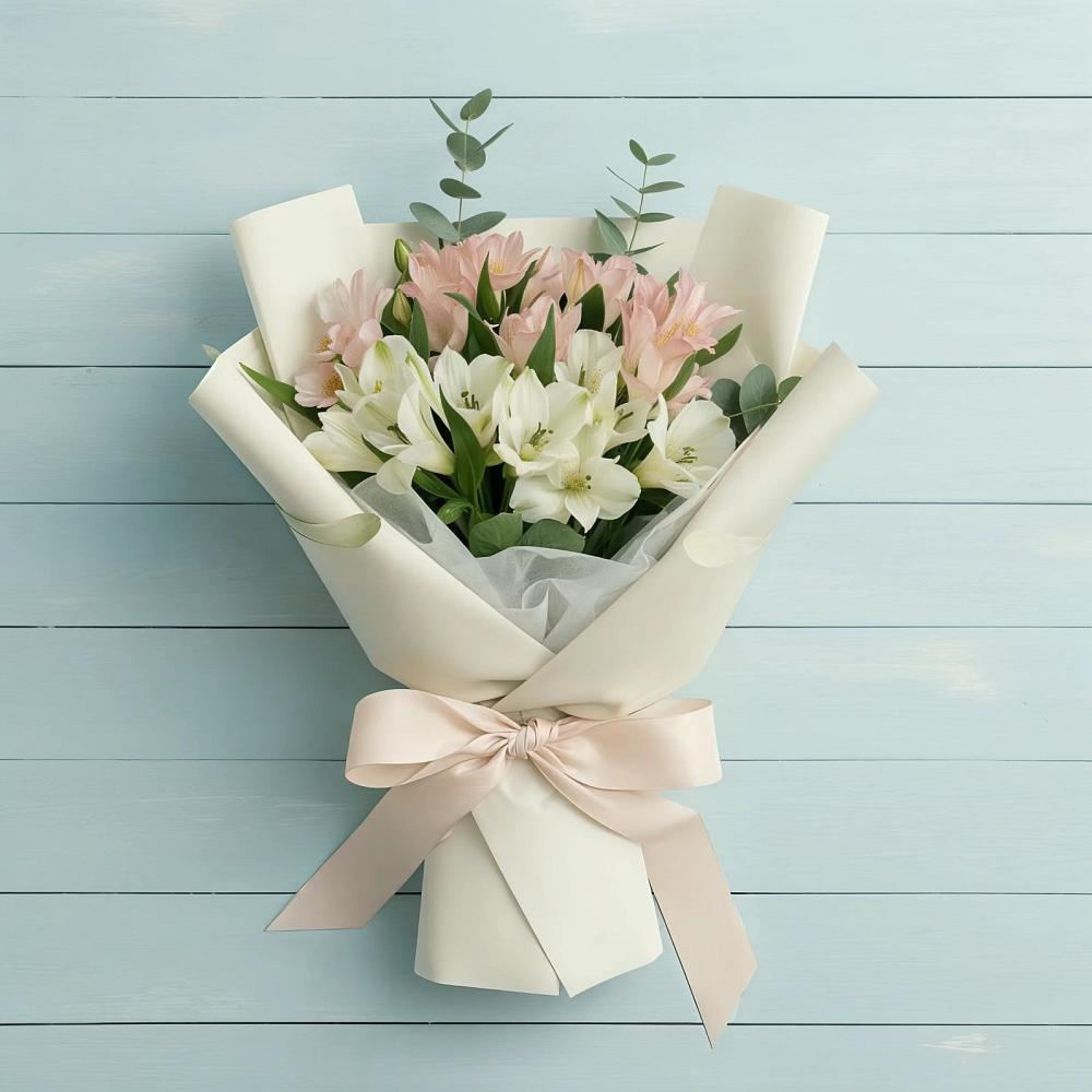 Букет цветов из: Альстромерии в Суровикино