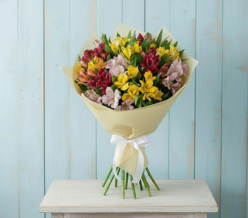 Букет цветов из: Альстромерии в Суровикино