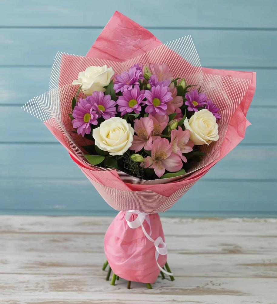 Букет цветов из: Герберы в Суровикино