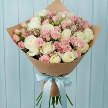 Букет цветов из:  Розы в Суровикино