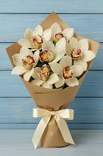 Букет цветов из:  Орхидеи и Розы в Суровикино